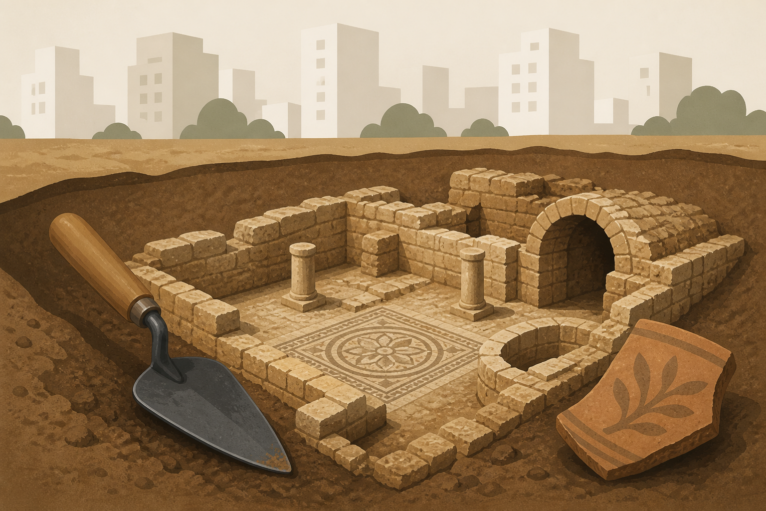 Israel archaeologists uncover stunning 1,300-year-old complex in Ramat Gan