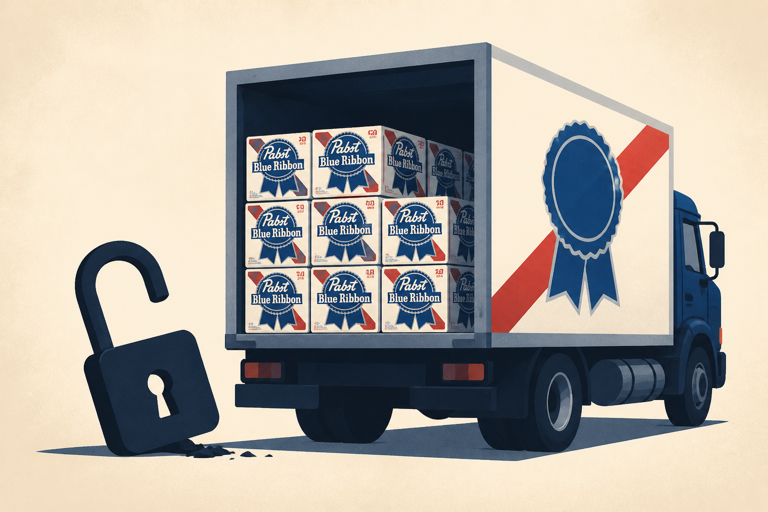 Unusual Heist Scores Truckload of Pabst Blue Ribbon
