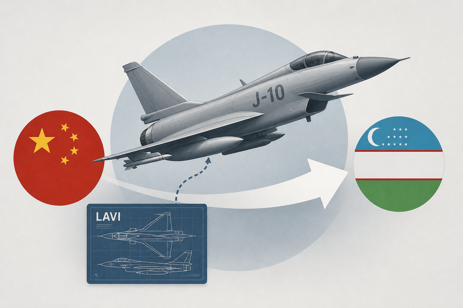 Uzbekistan to receive China's J-10 military aircraft, based on Israel Aerospace Industries Lavi design