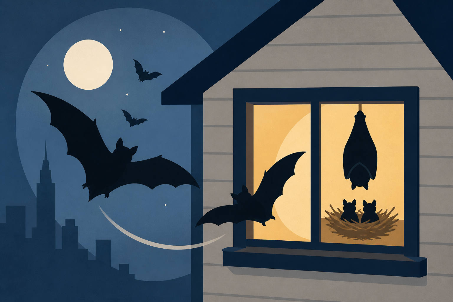 Bats invading New York homes to kick off maternity season