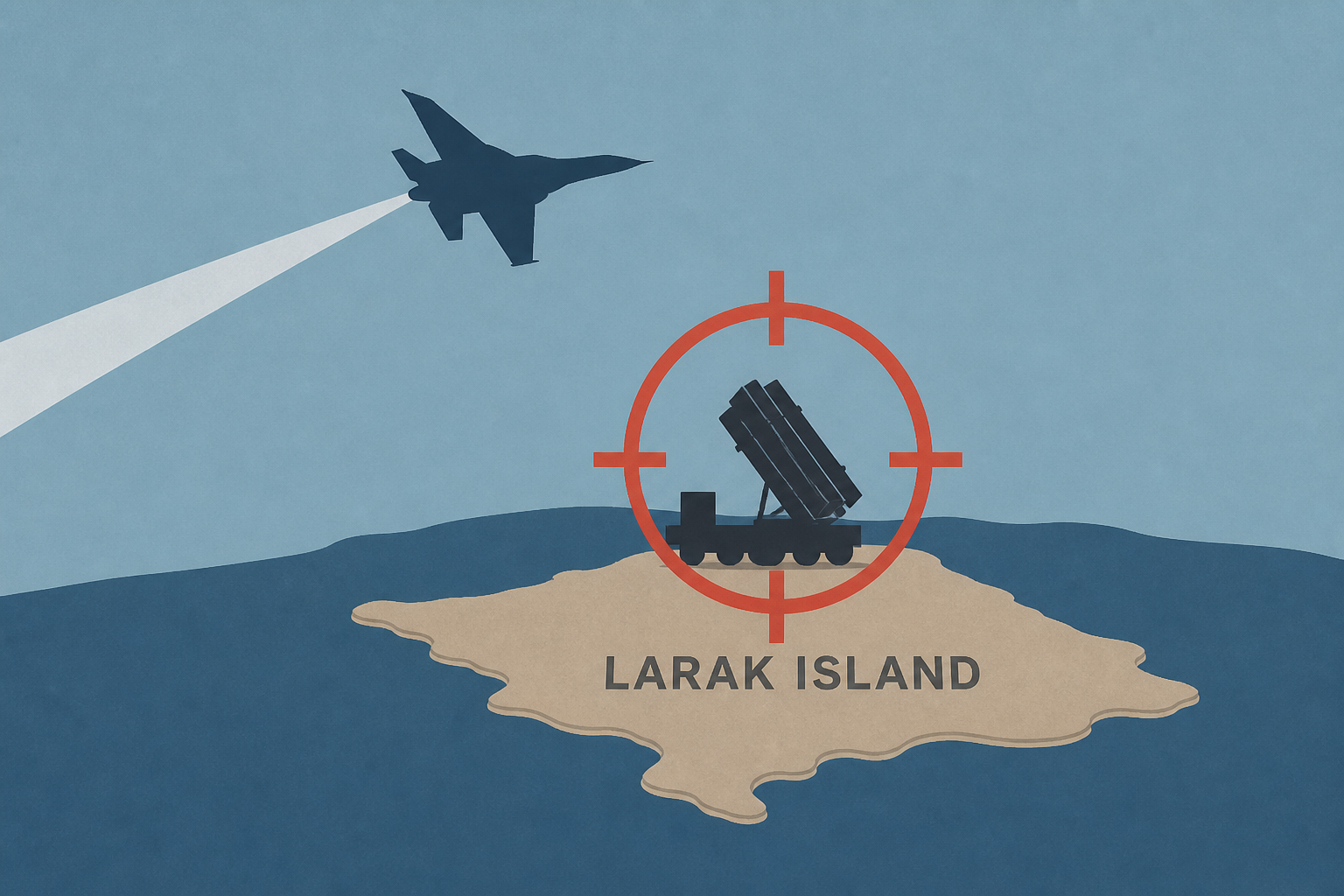 US strikes launchers on Iran's Larak Island in first known attack in weeks