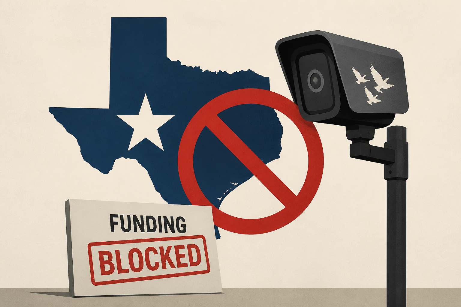 Texas Governor Abbott blocks funding for more Flock cameras