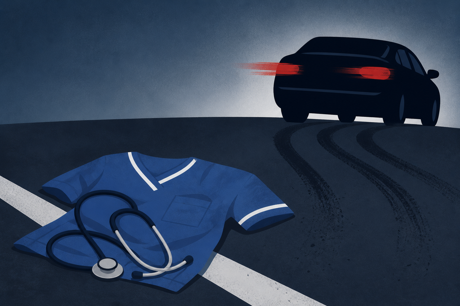 Driver flees after fatally striking nurse headed home from work