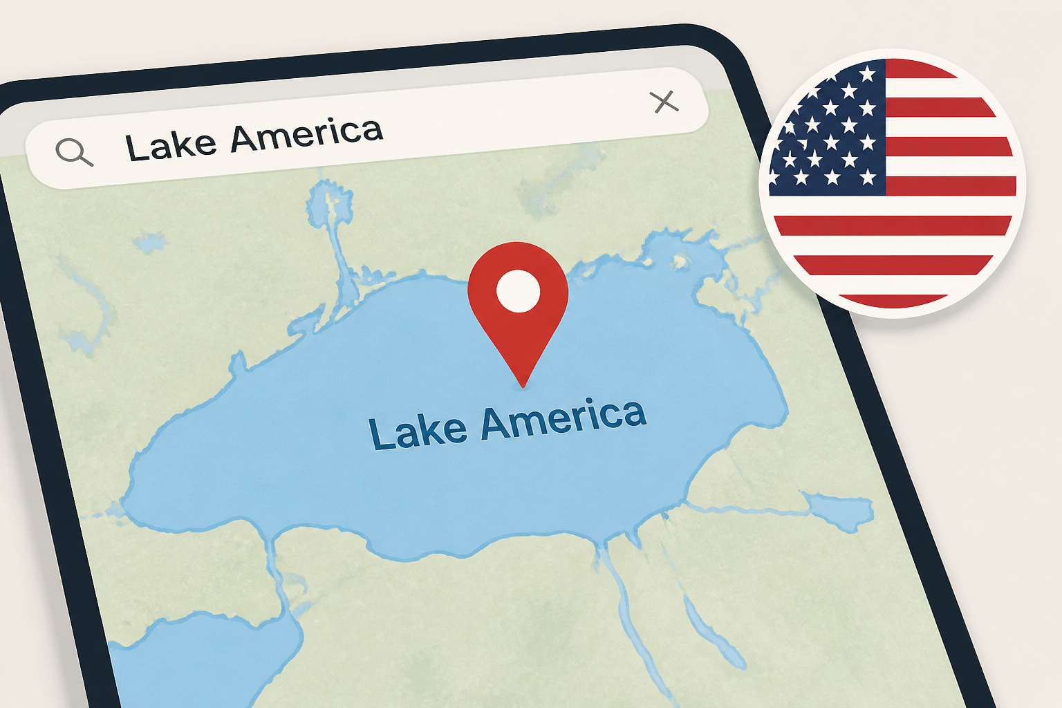 Lake Ontario now called Lake America on Google Maps for U.S. users after Trump ordered name change