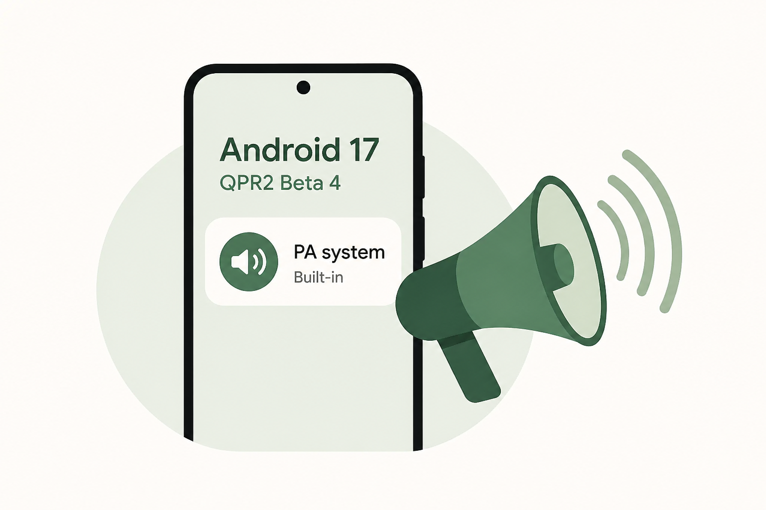 Your Pixel's built-in PA system is finally easy to find in Android 17 QPR2 Beta 4