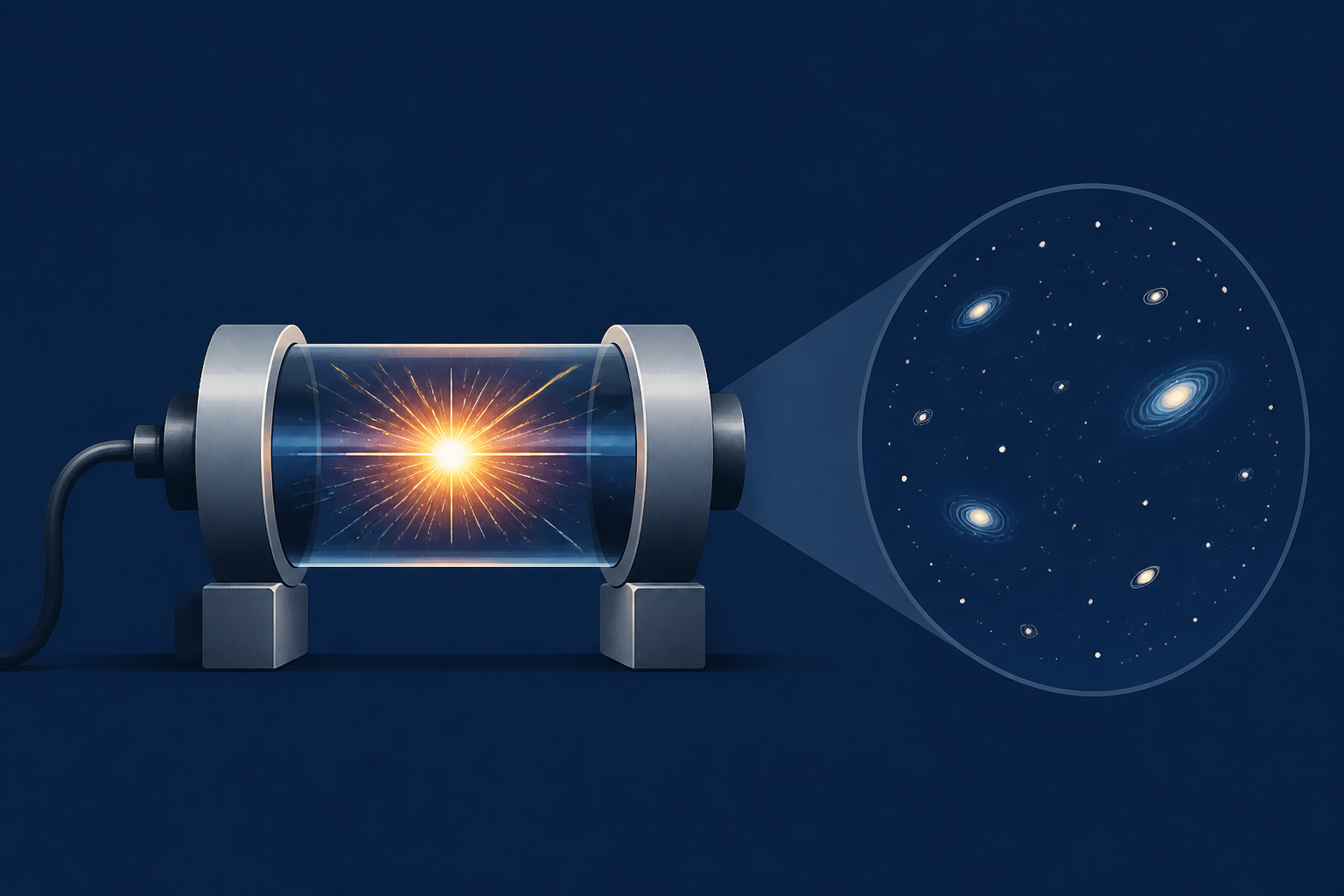 European scientists create 'little Big Bang' to study the universe’s origins