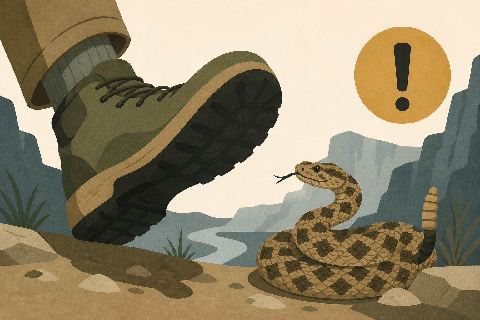 Watch Where You Walk In Sinks Canyon, Which Is Loaded With Prairie Rattlesnakes
