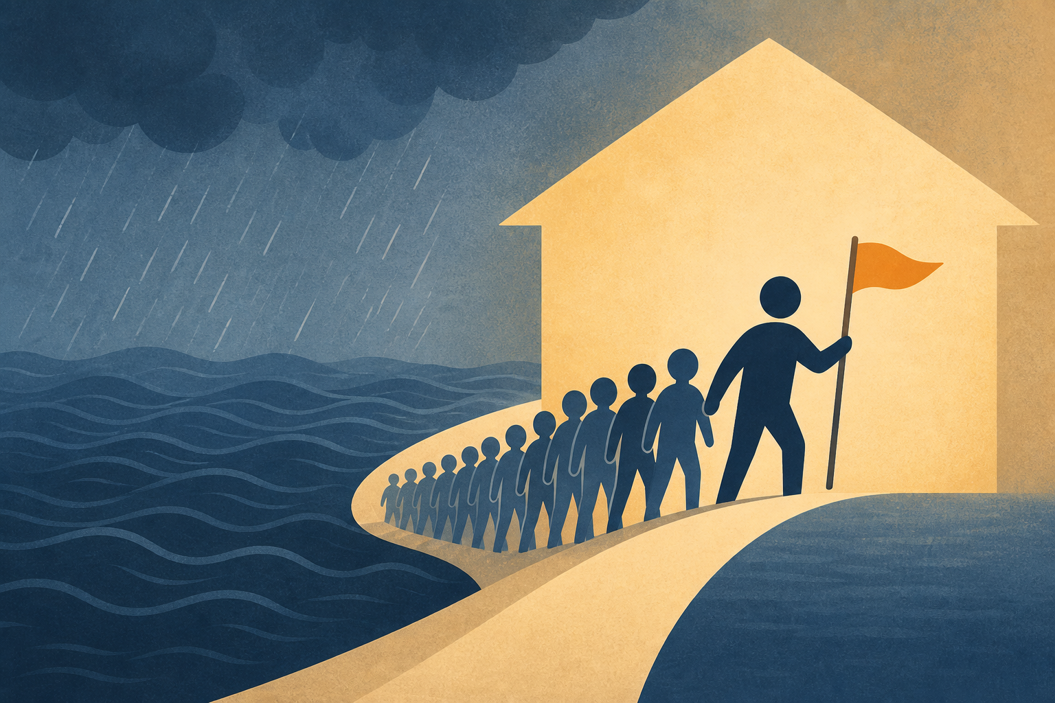 A school principal led 900 students to safety during Nepal's devastating floods