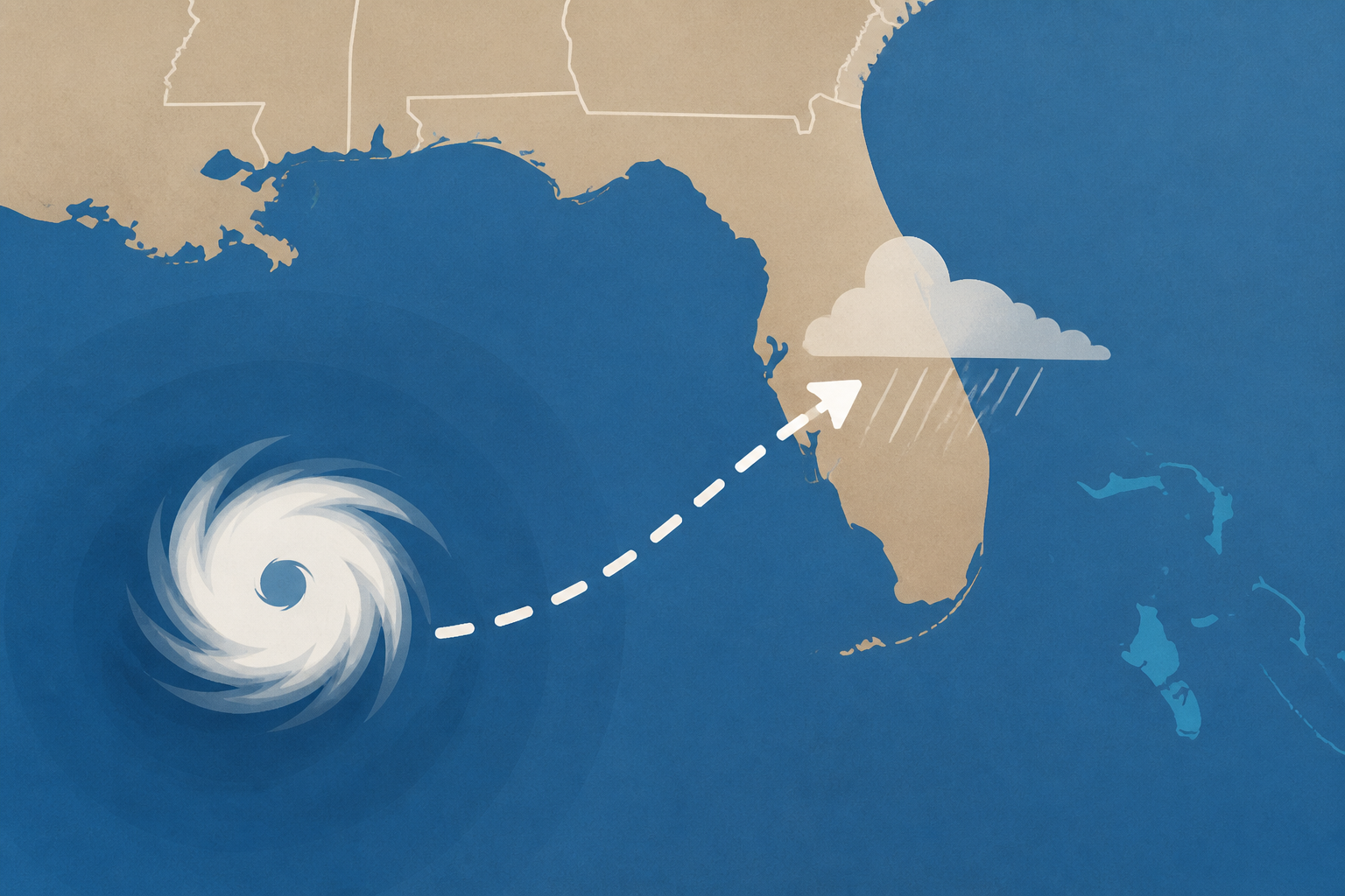 Remnants of Dolly bound for Florida while Tropical Storm Edouard could form in Gulf, NHC says