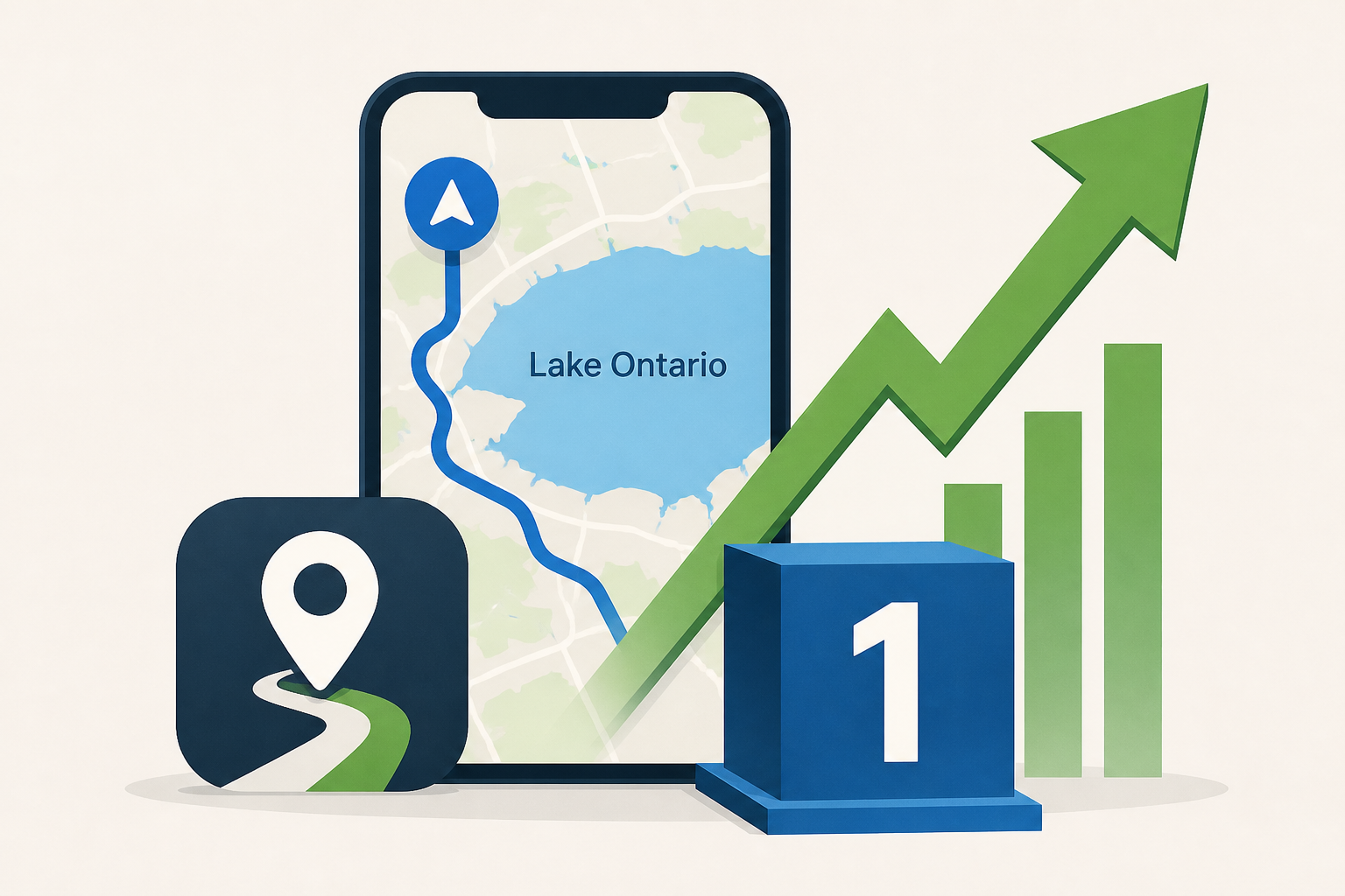 MapQuest's app surges to No. 1 in Navigation after refusing to rename Lake Ontario