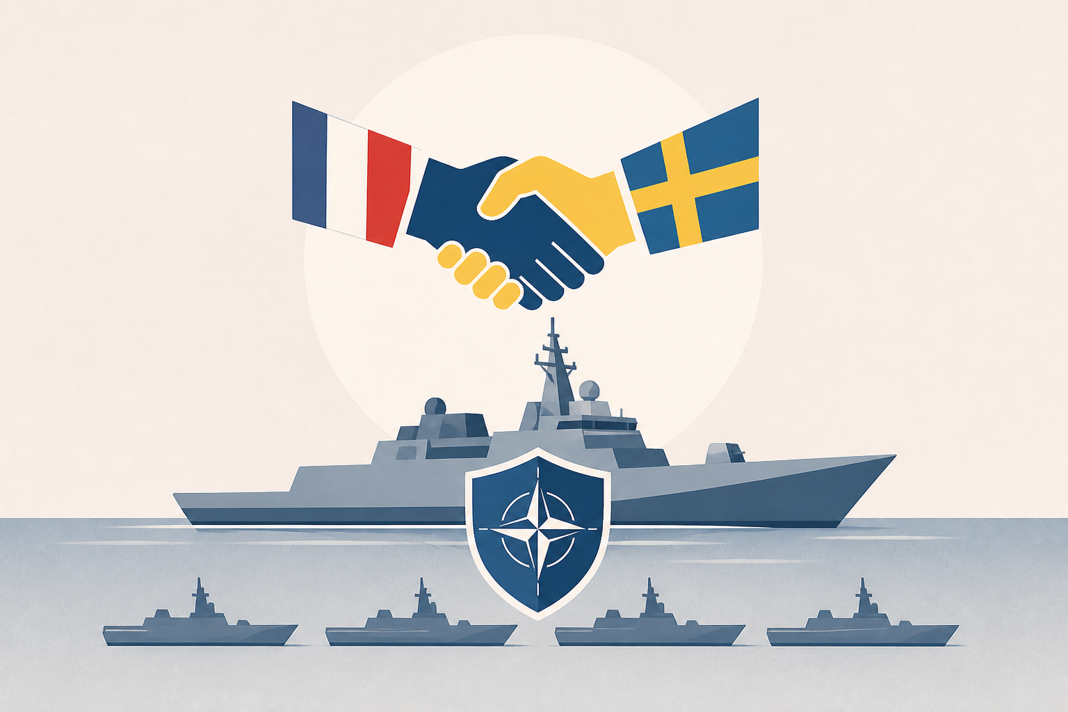 France and Sweden sign deal for 4 frigates to boost NATO's newest member