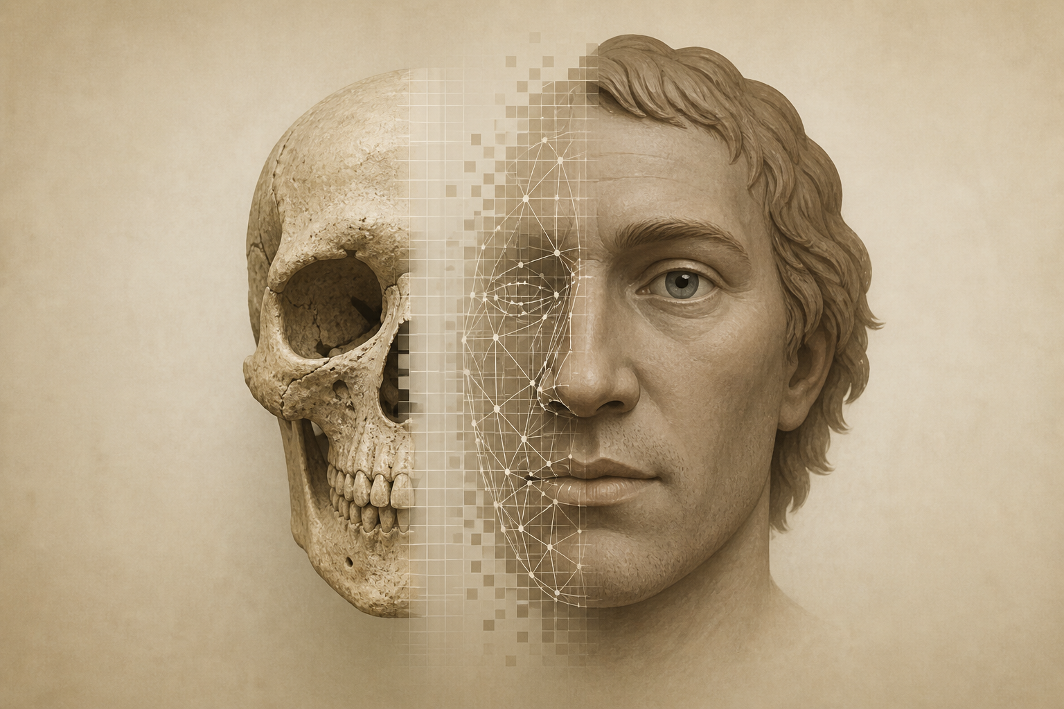 Digital reconstruction reveals Norman Conquest man's face