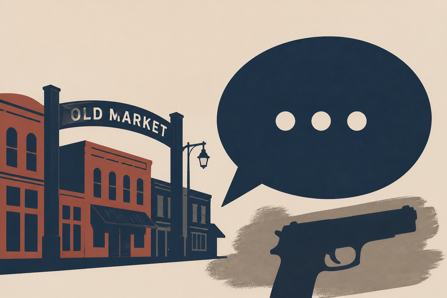 Workers in Omaha’s Old Market speak out about Sunday gun battle