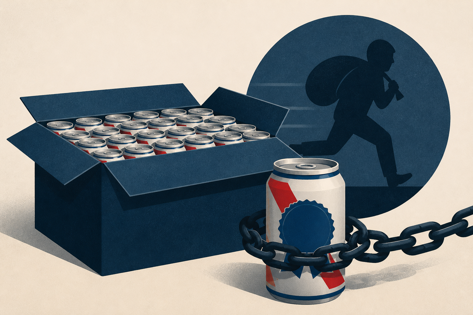 Thousands of cans of Pabst beer stolen in two separate heists in California
