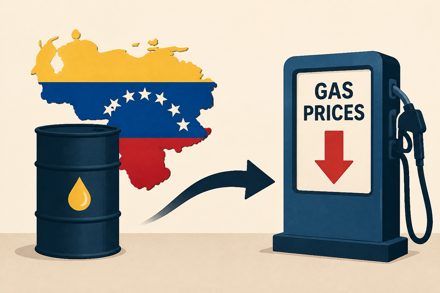Will Trump's Venezuela oil deal lower U.S. gas prices? Here's what experts say.