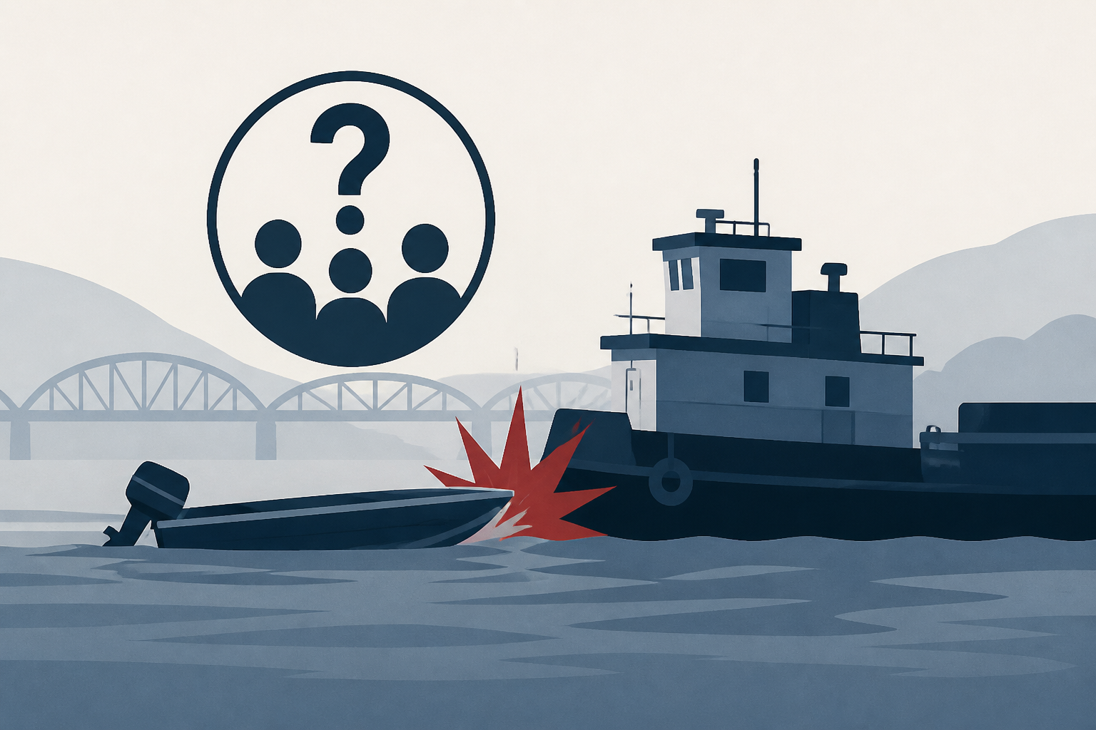 3 people unaccounted for after small vessel collides with towboat on Monongahela River