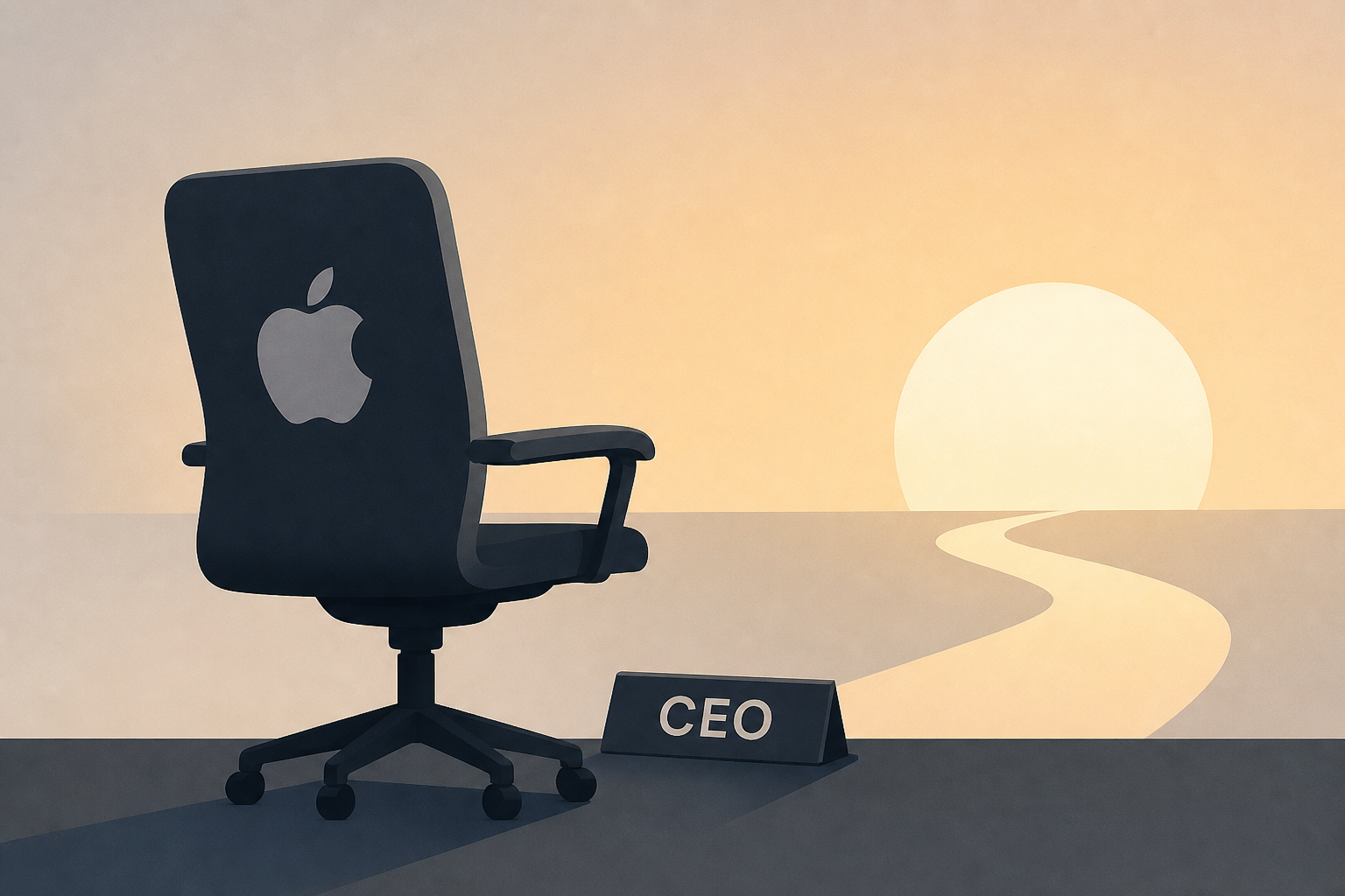 Tim Cook Comments on His Final Day as Apple CEO