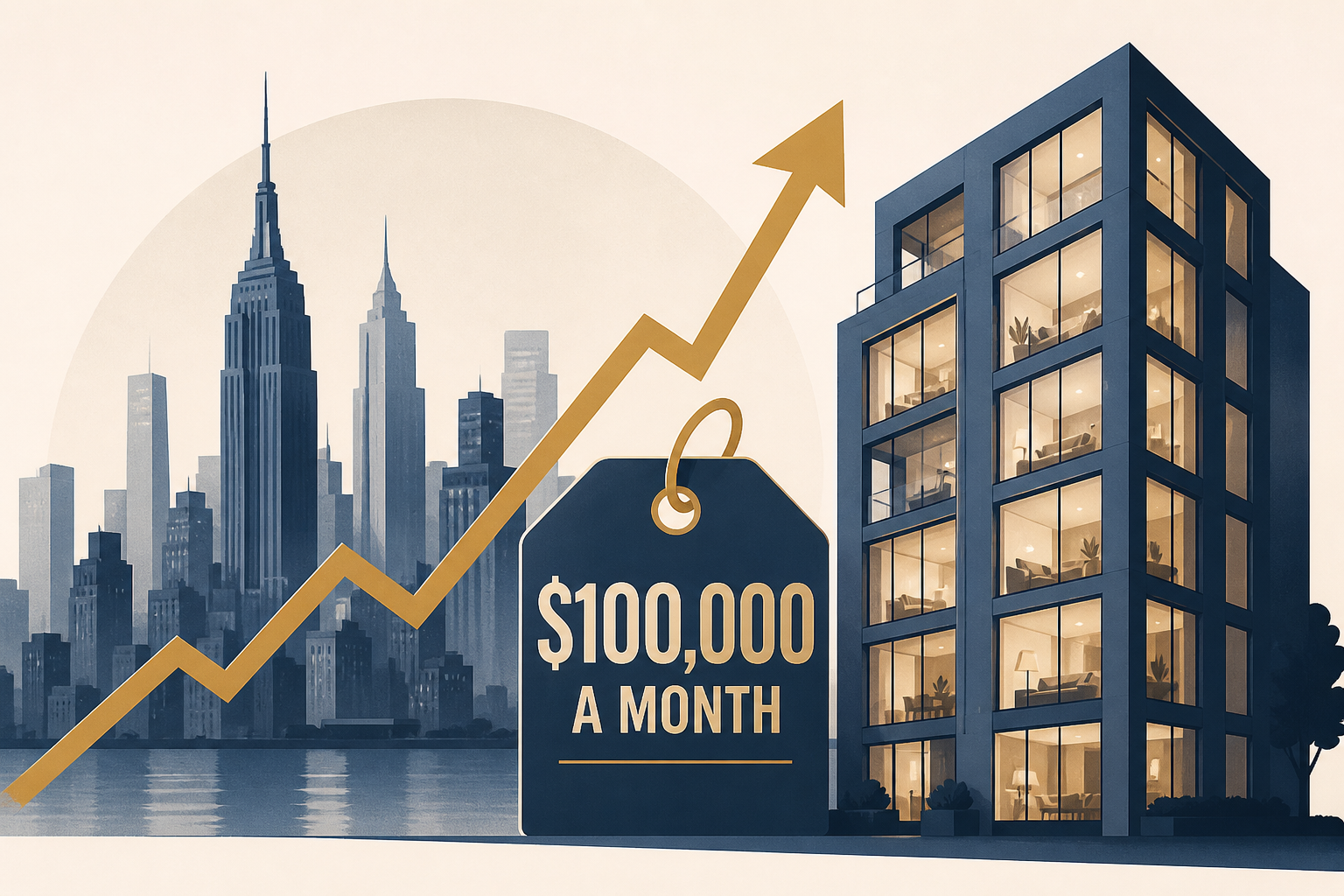 Manhattan rental market is booming, with $100,000-a-month apartments
