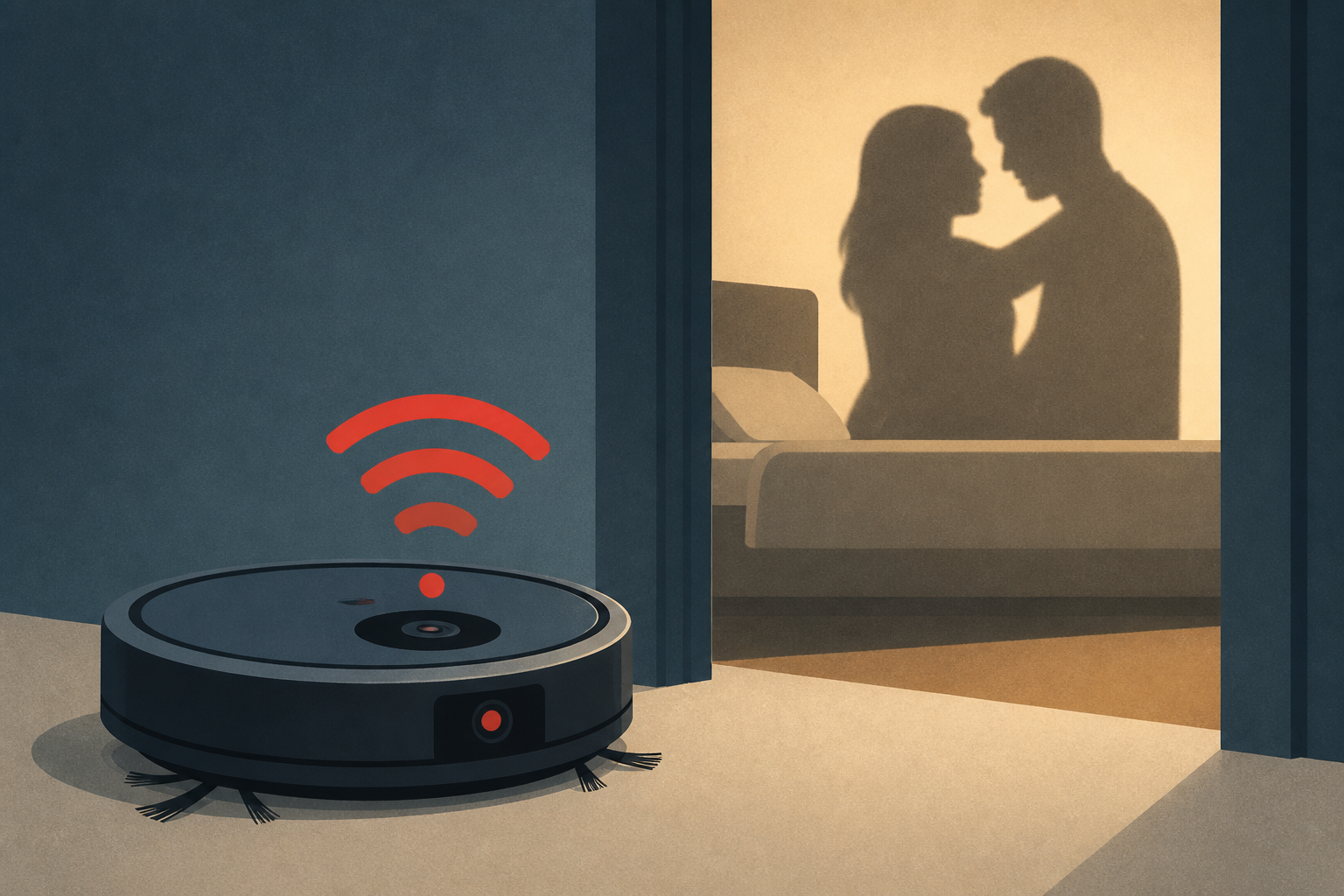 Husband jailed for using robot vacuum to record wife's affair