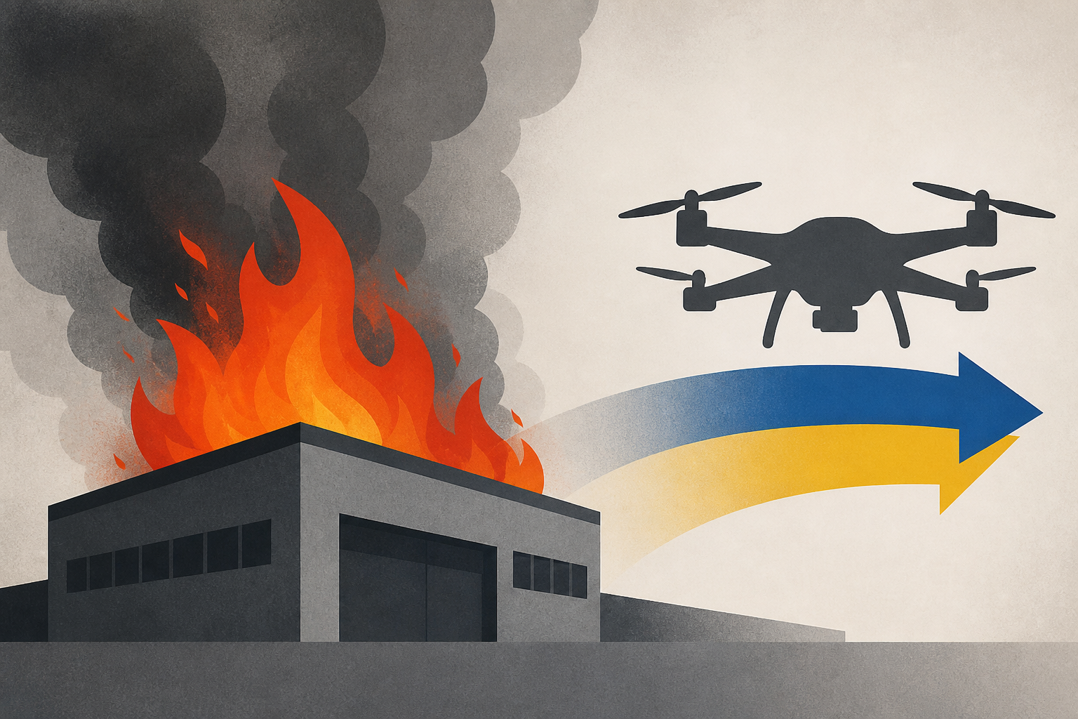 Fire breaks out at Polish manufacturer supplying drones to Ukraine