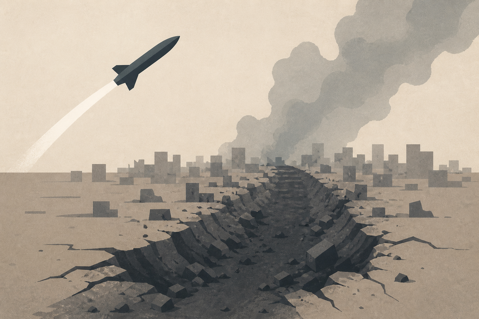 New US missile appears to have left wide path of death and destruction in Iranian city, report says