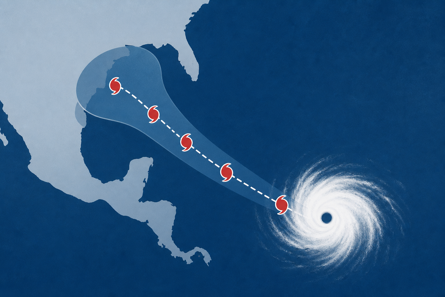 LIVE MAP: Track the path of Hurricane Karina