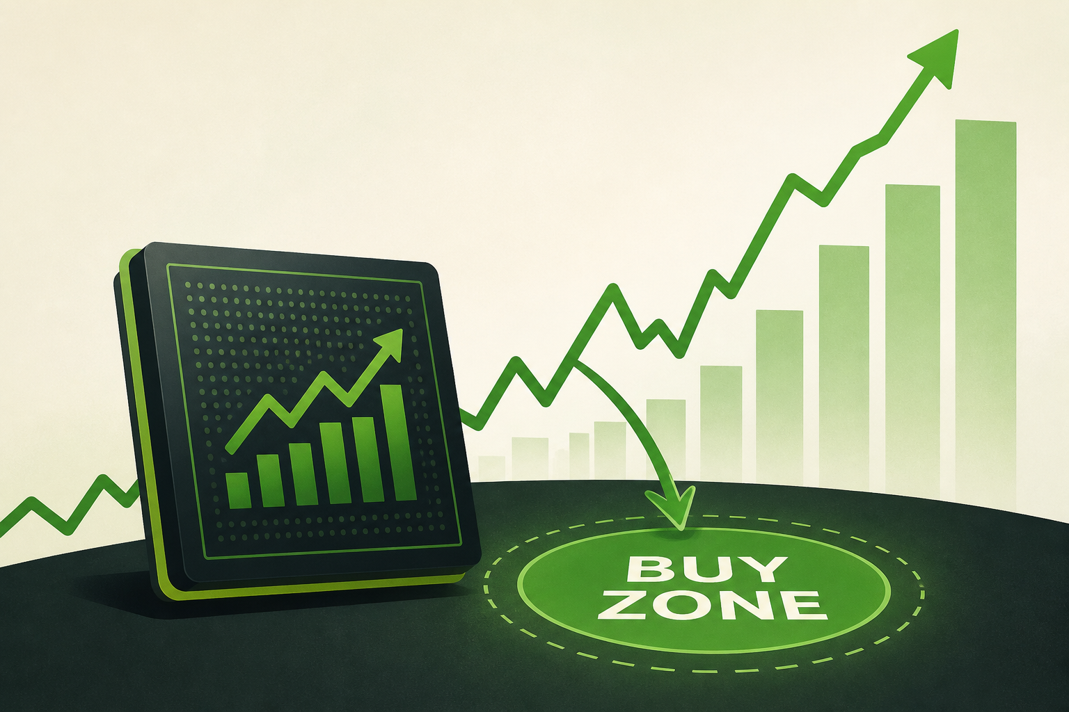 Nvidia Stock Teases Buy Zone After Beat-And-Raise Report