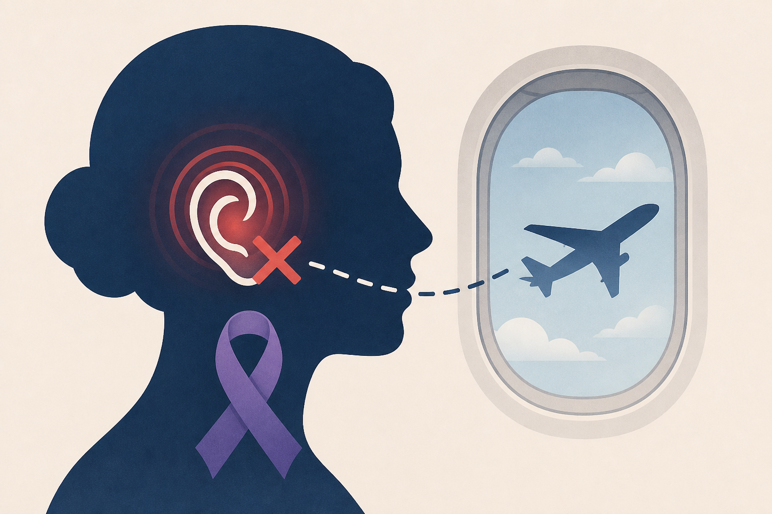 California woman diagnosed with cancer after ears failed to pop on flight