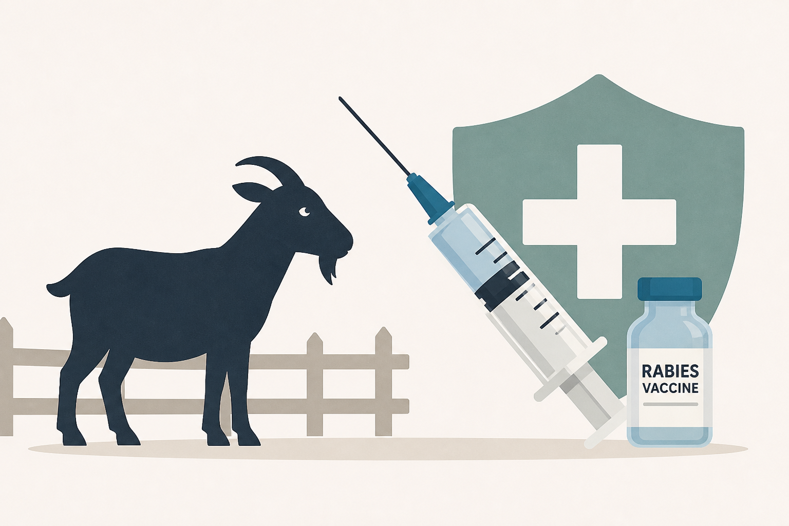 Her son fed goats at a petting zoo. Now he has to get rabies shots.