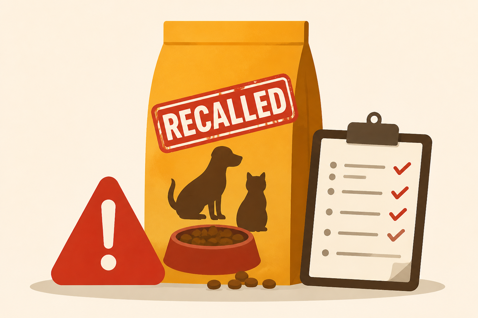 Nearly 2,000 pounds of cat and dog food recalled. See list