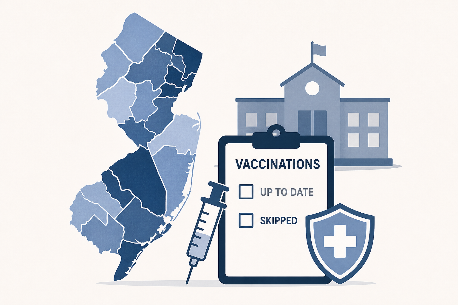 How many N.J. school kids are skipping vaccines? See county by county rates.