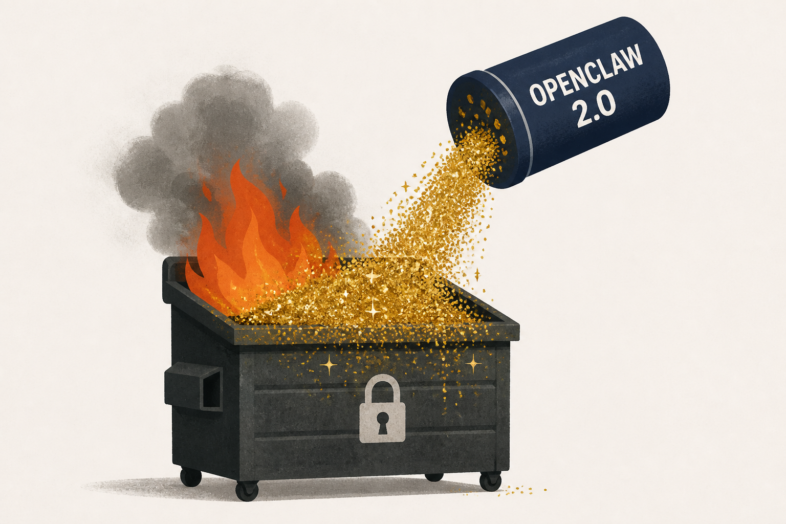 OpenClaw 2.0 pours glitter on slow-burning security dumpster fire