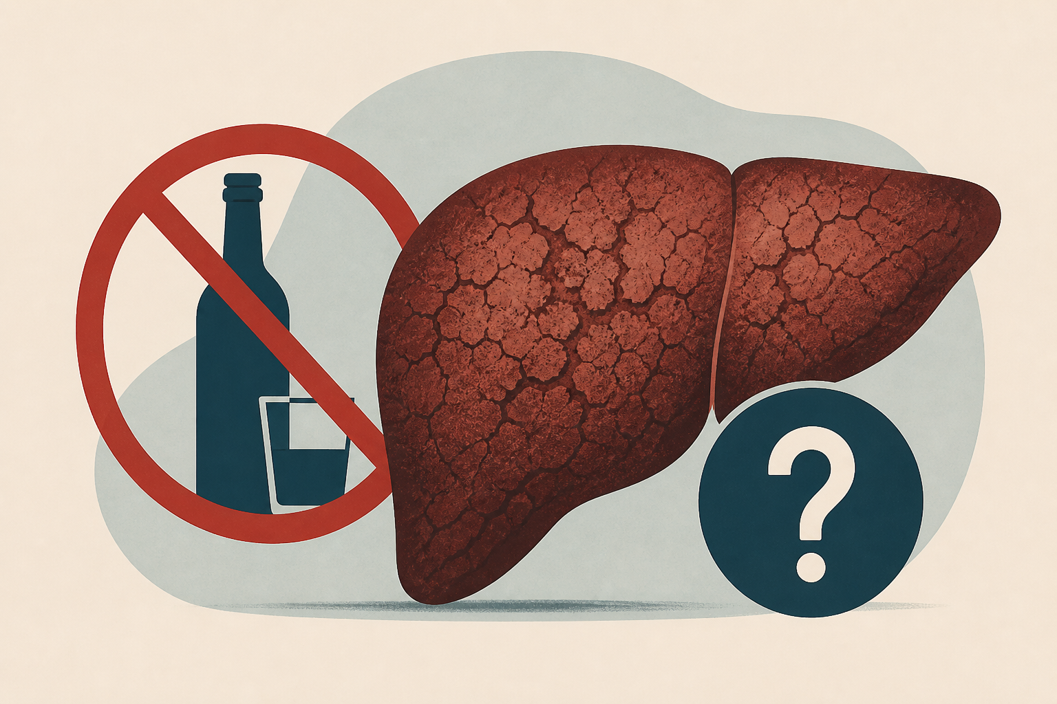 Scientists find why the liver may not heal even after you stop drinking