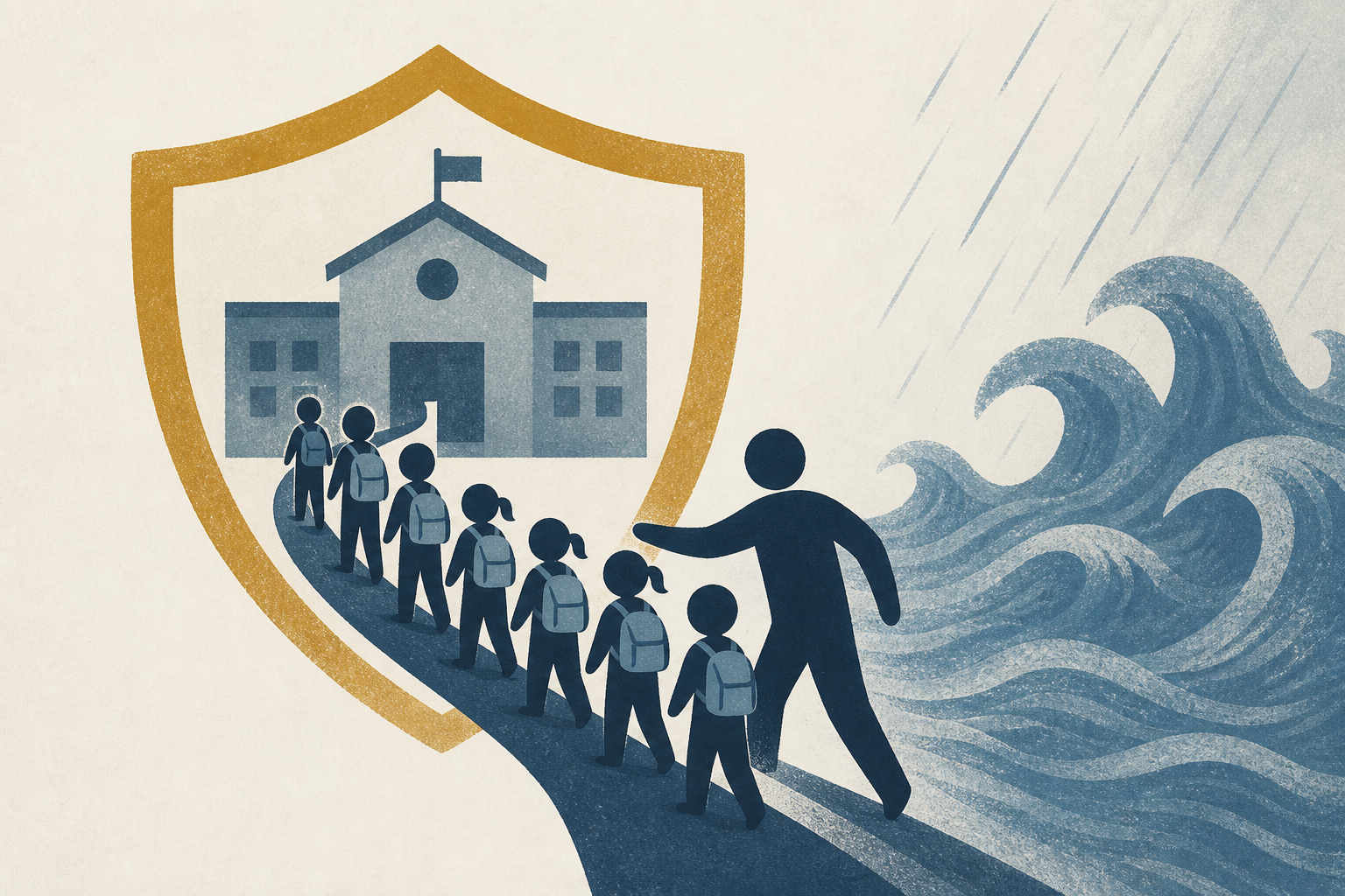 This principal in Nepal evacuated 900 students before flooding swept away their school