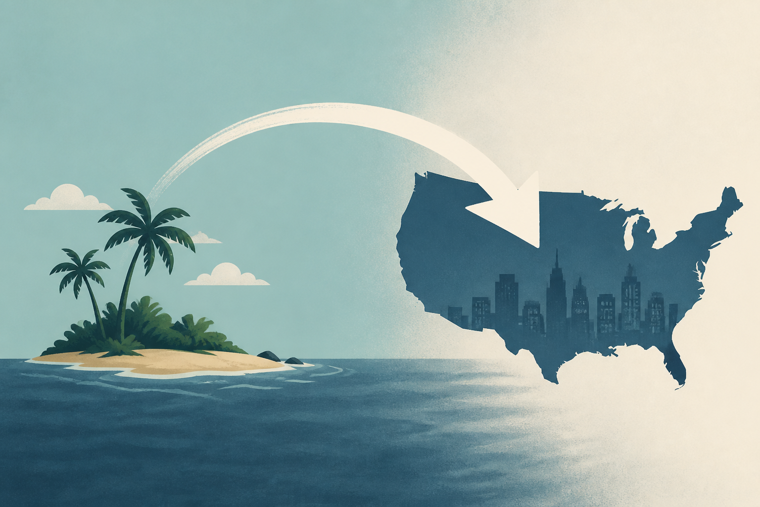 We Moved to a Remote Island Across the World; Now Returning to the US