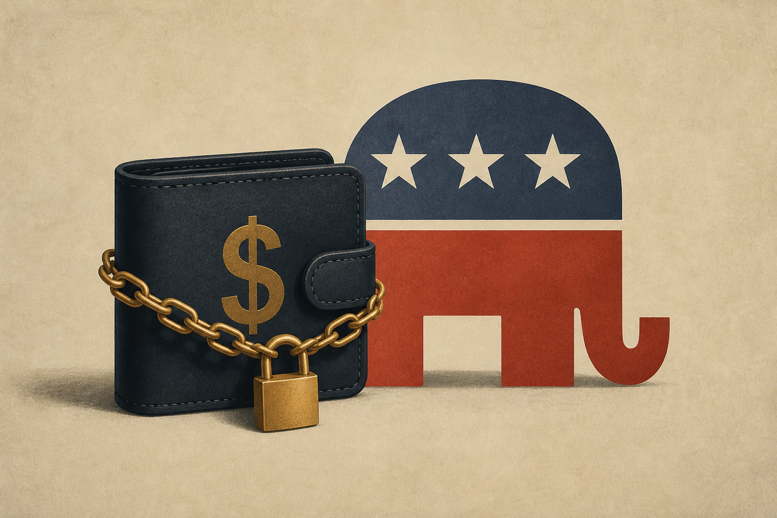 Battleground Republicans still waiting for Trump to open his campaign wallet