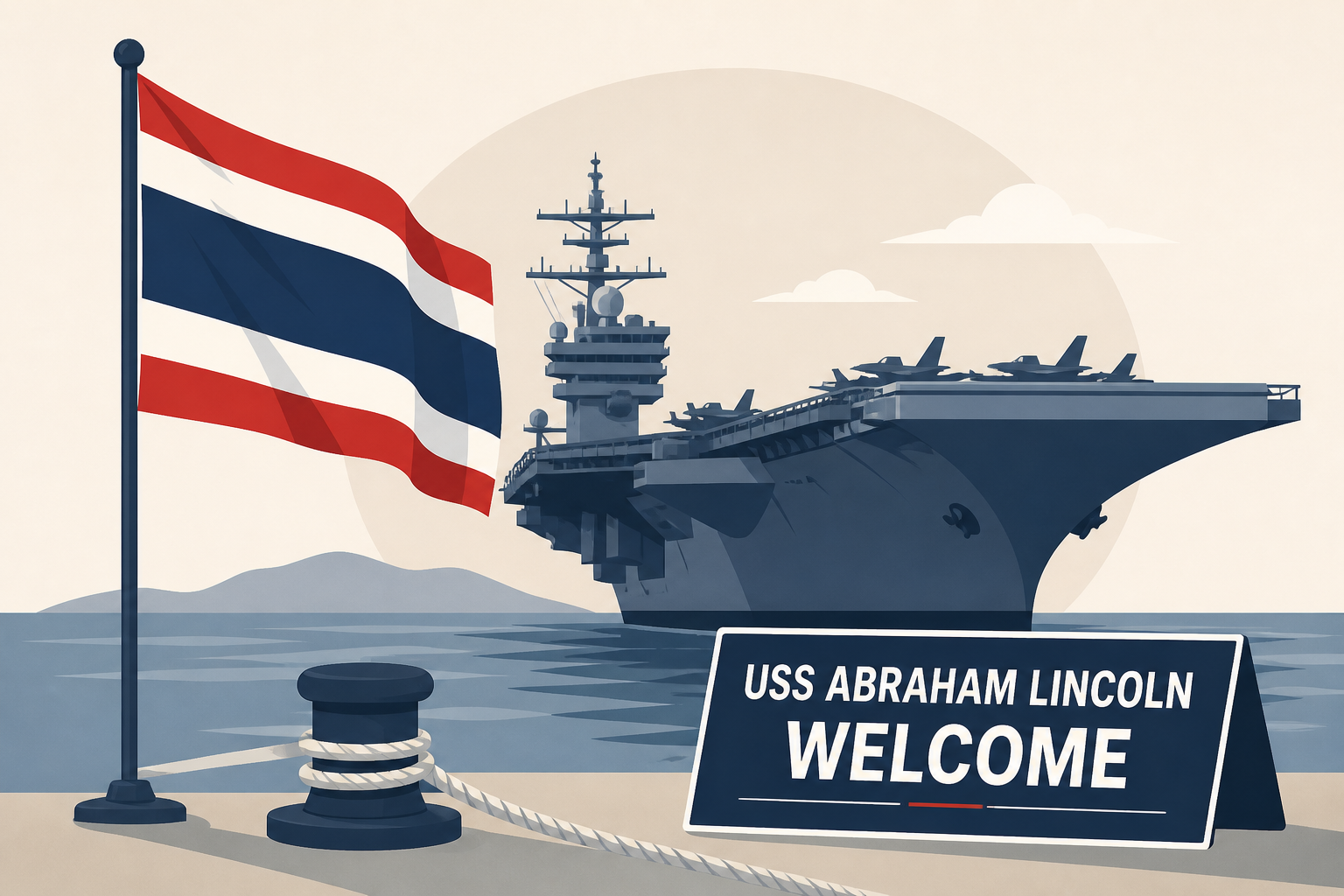 Thailand preps for USS Abraham Lincoln visit