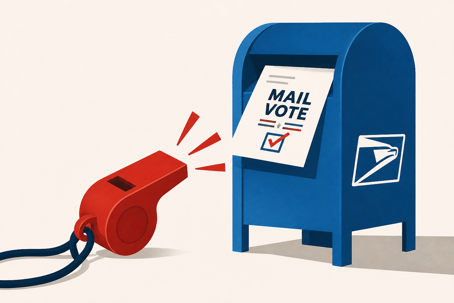 Whistleblower warns about USPS plan for Trump mail voting order : NPR
