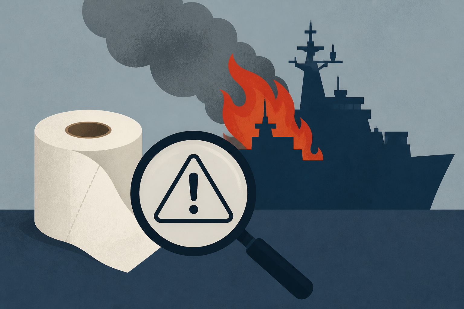 Toilet paper and human error led to 11-hour USS New Orleans fire, investigation finds