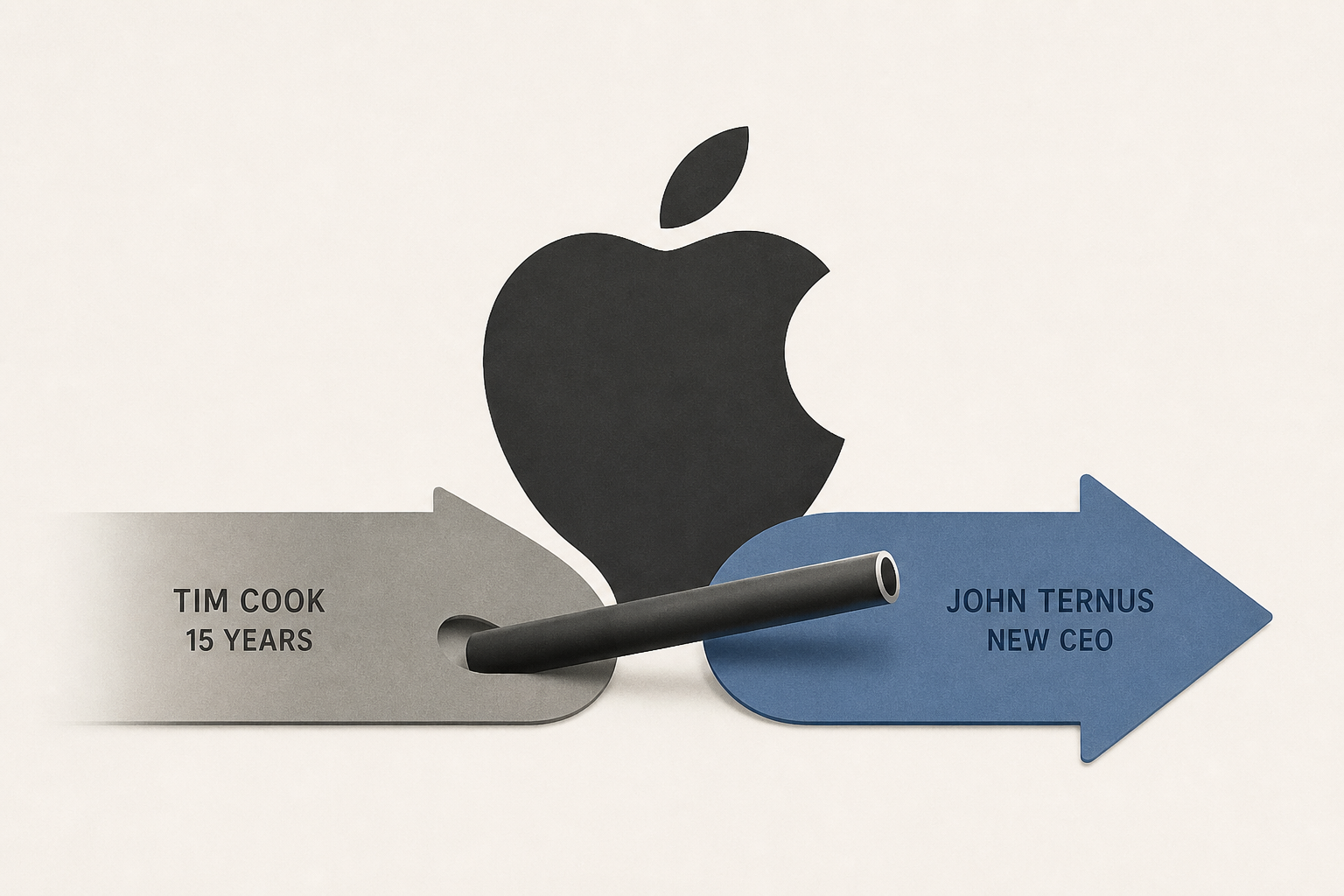 Apple’s new CEO, John Ternus, takes over from Tim Cook after 15 years