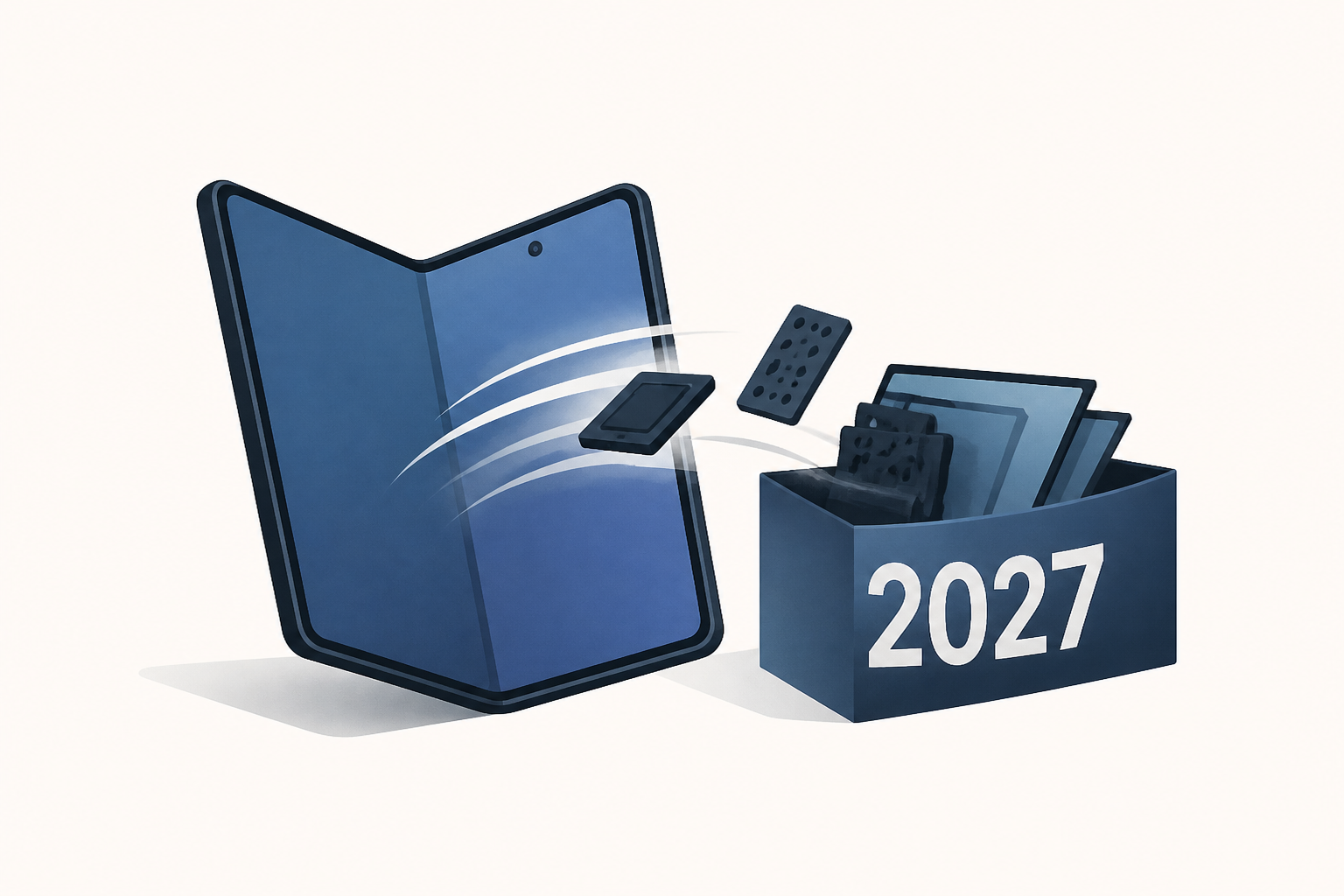 Galaxy Z Fold 8 is stealing parts from 2027 just to meet demand