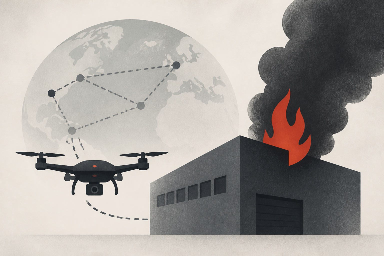 Poland suspects foreign involvement in drone-plant arson attack