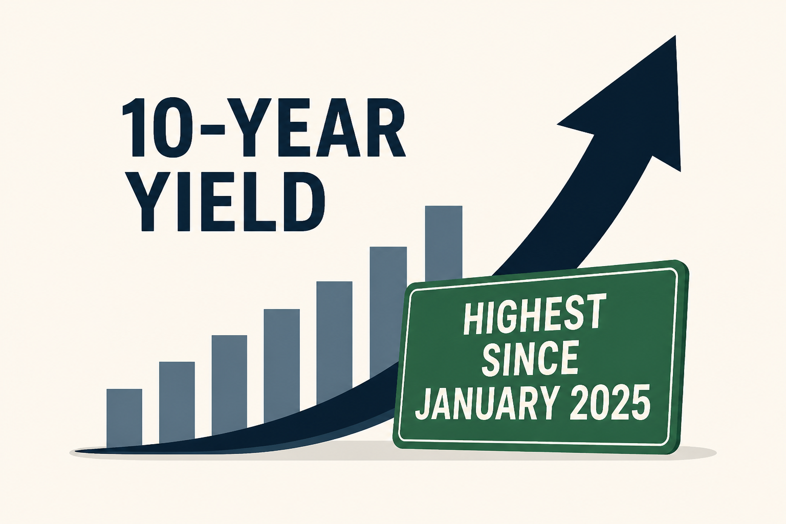 10-year yield hits highest since January 2025