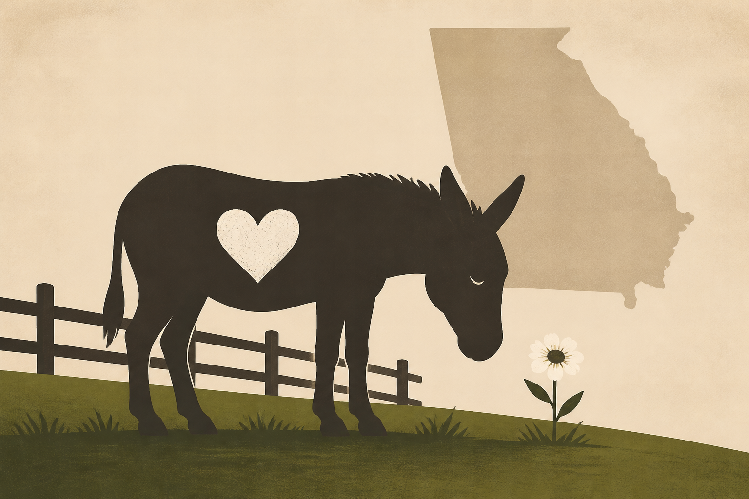 Georgia cop kills beloved pet donkey in his own pasture as heartbroken owner demands justice: 'We miss him'