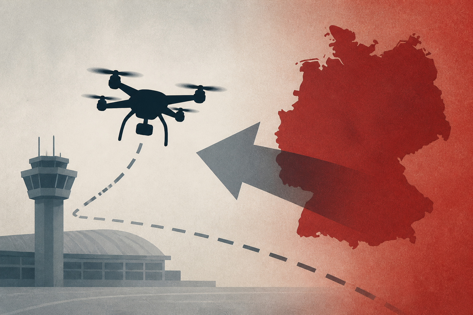 Germany says Russia behind Leipzig airport drone attack