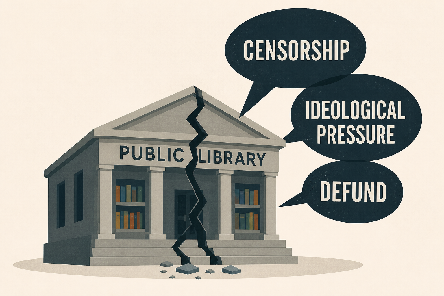 US public libraries at ‘breaking point’ amid ideological attacks, report finds