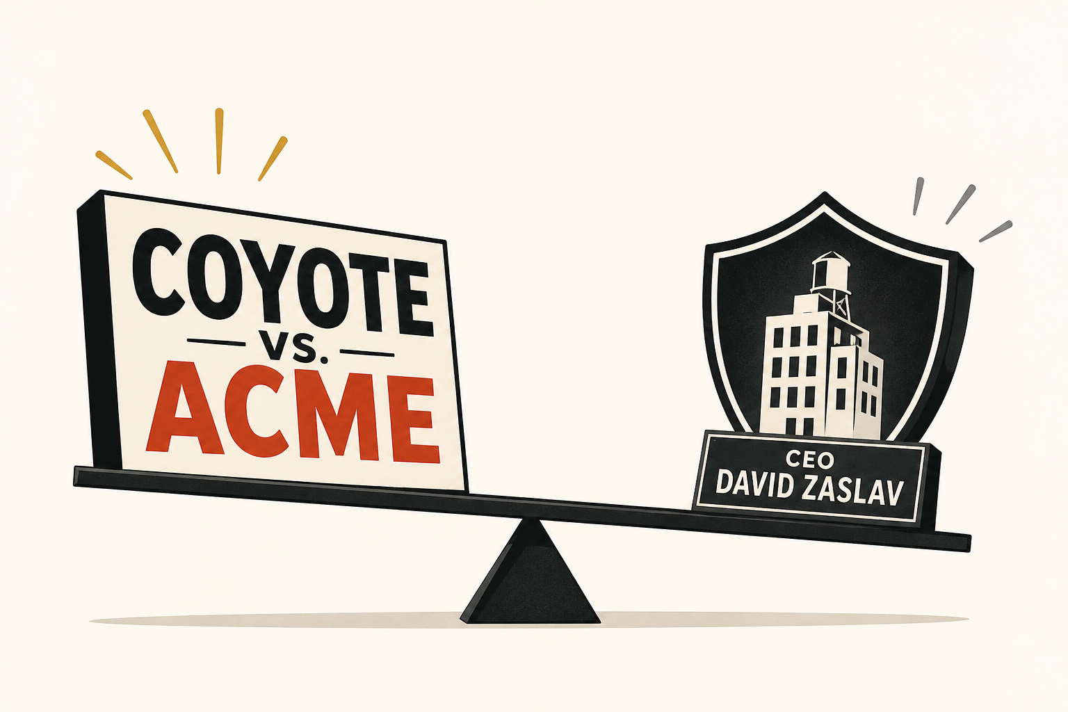 Coyote vs. Acme’s success is embarrassing for Warner Bros. CEO David Zaslav.