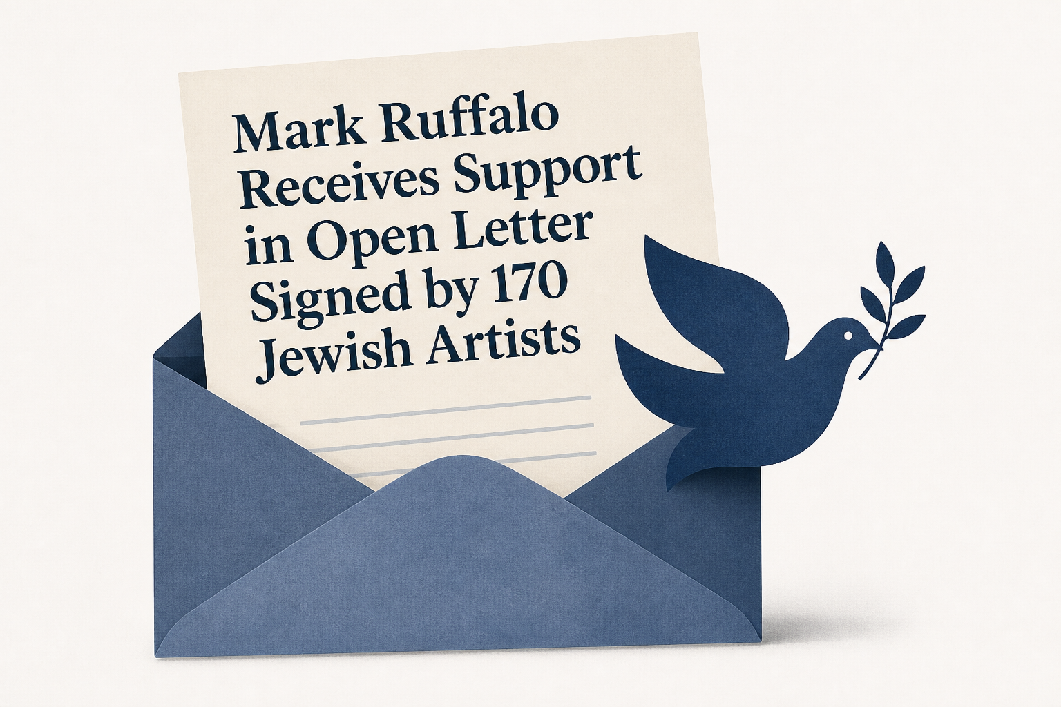 Mark Ruffalo Receives Support in Open Letter Signed by 170 Jewish Artists