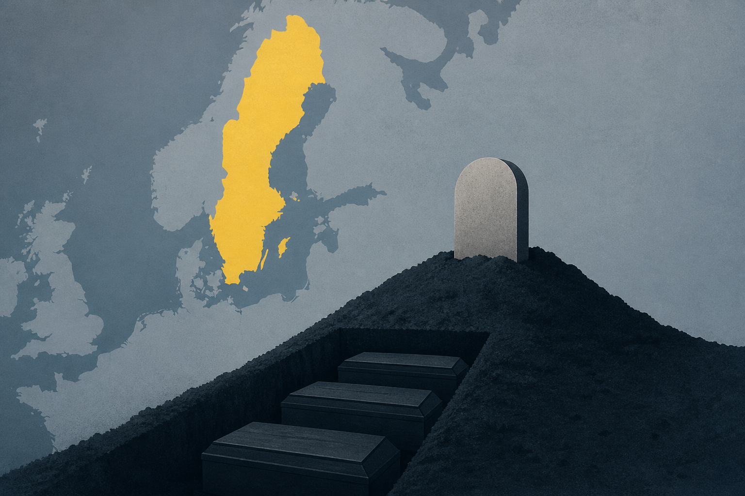 As war fears grow in Europe, Sweden plans mass burials for part of its people