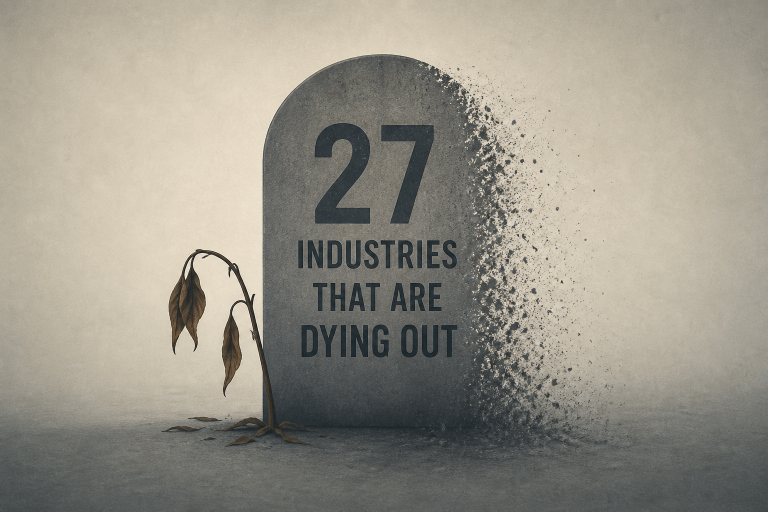 27 Industries That Are Dying Out